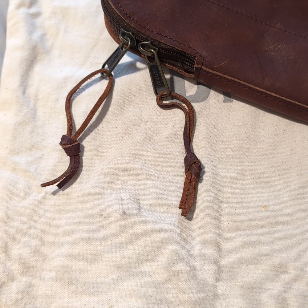 NWOT Duluth Trading Company Leather Laptop Case - Picture 7 of 9